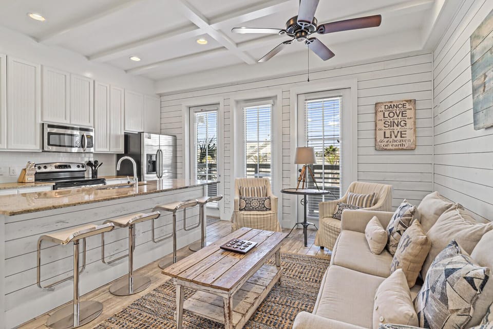 Living Area and Balcony Access