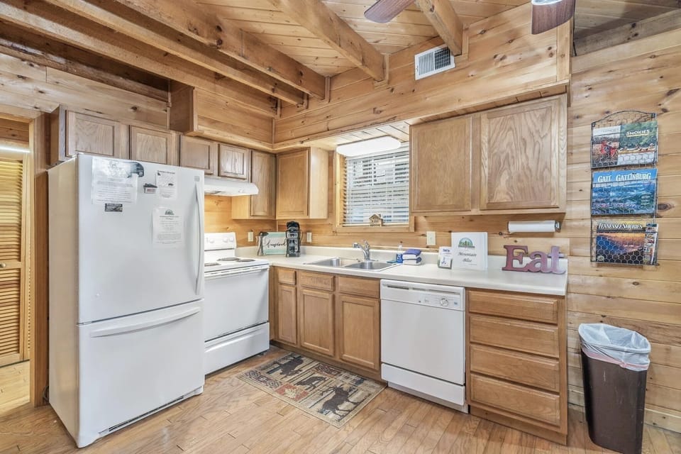 Fully Equipped Kitchen with all of the comforts of home!
