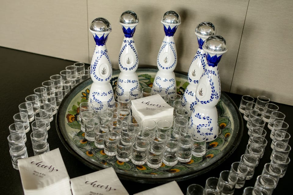 Drinks for guests