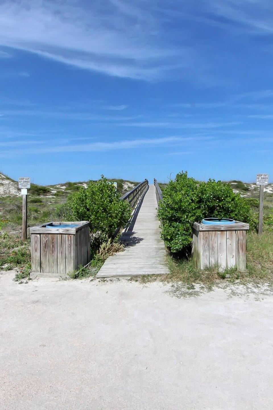 Beach Walkway out front