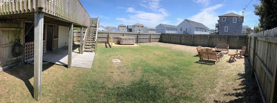 back yard