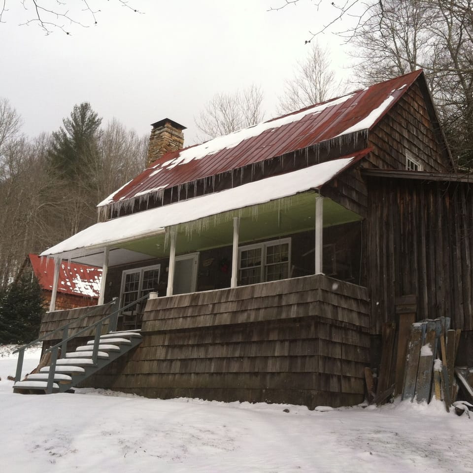 Winter snows at the Cabin
4x4 or AWD vehicle needed!