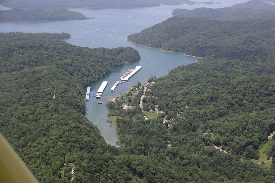 Nearby Star Point Marina Aerial View 