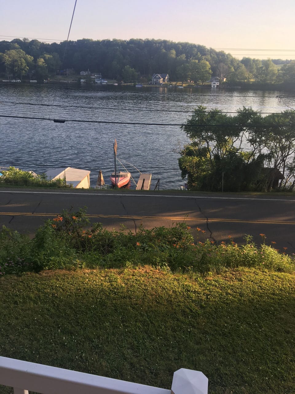 Dick from house deck