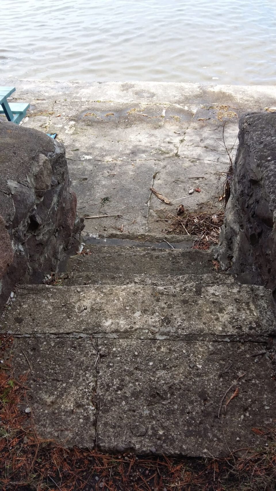 Steps to dock