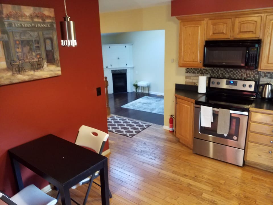 Kitchen and Second Living Room