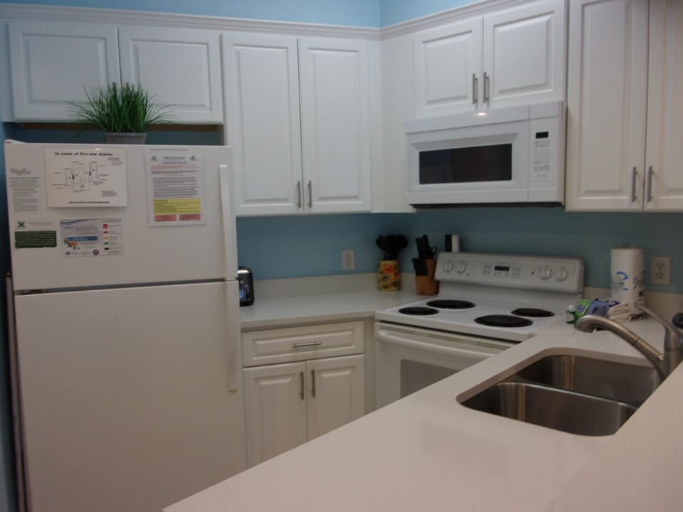 All the updated appliances.