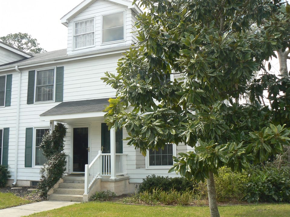 Front of our townhouse.