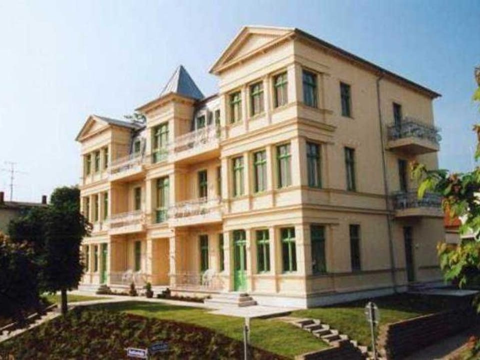 Villa Ostseewarte Whg. 3, BALKON - Villa Ostseewarte, STRANDNAH, teilw. SEA VIEW Villa in Heringsdorf