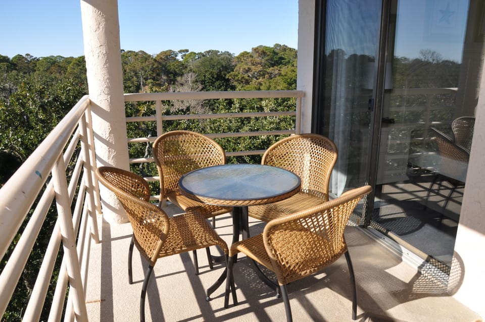 Terrace off Living Room and Master Bedroom....ready for fantastic sunsets