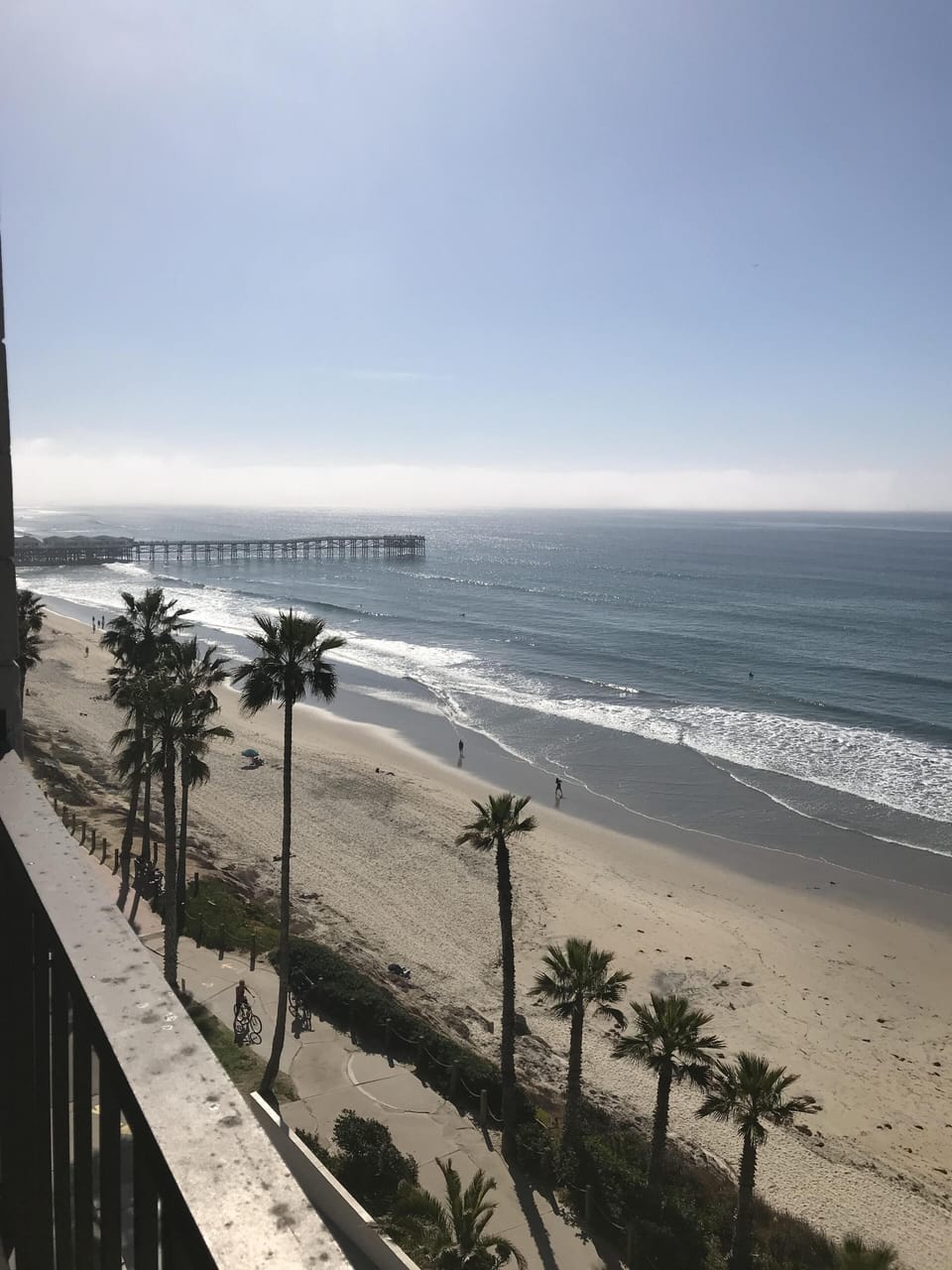 View to the South of the condo