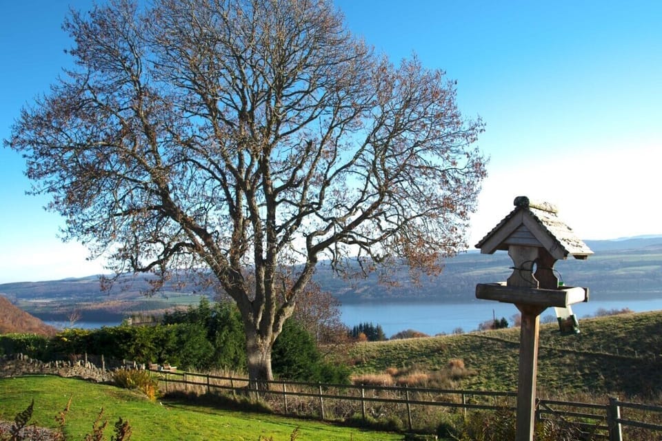 View from conservatory of Loch Ness.