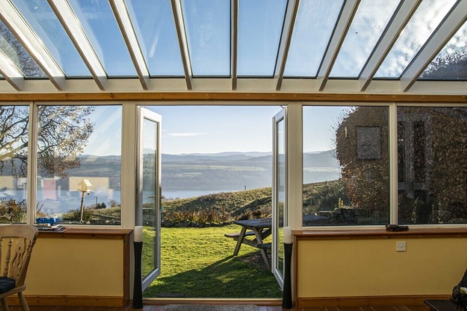 View from the conservatory.