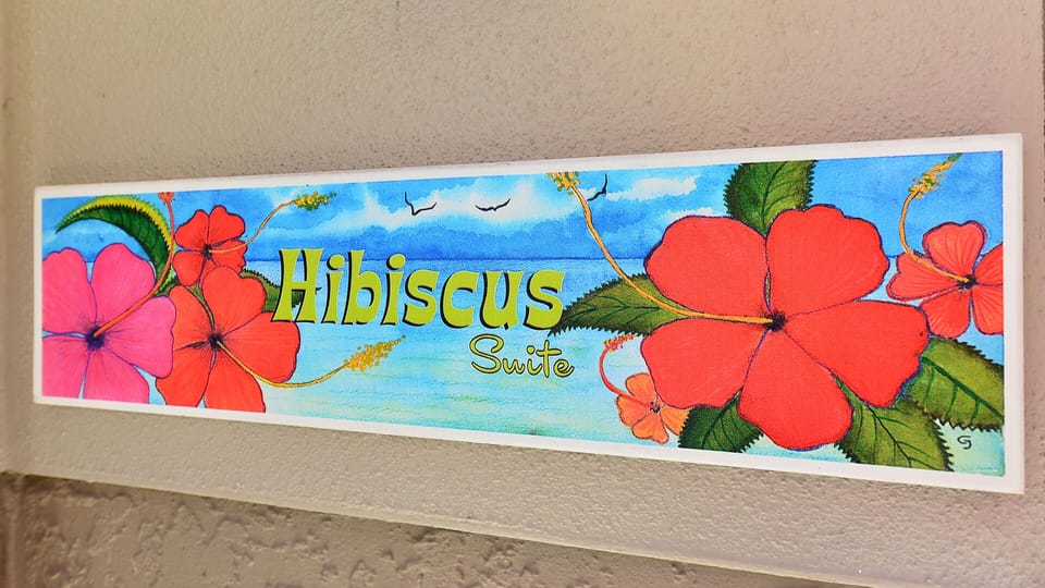 Entrance door sign