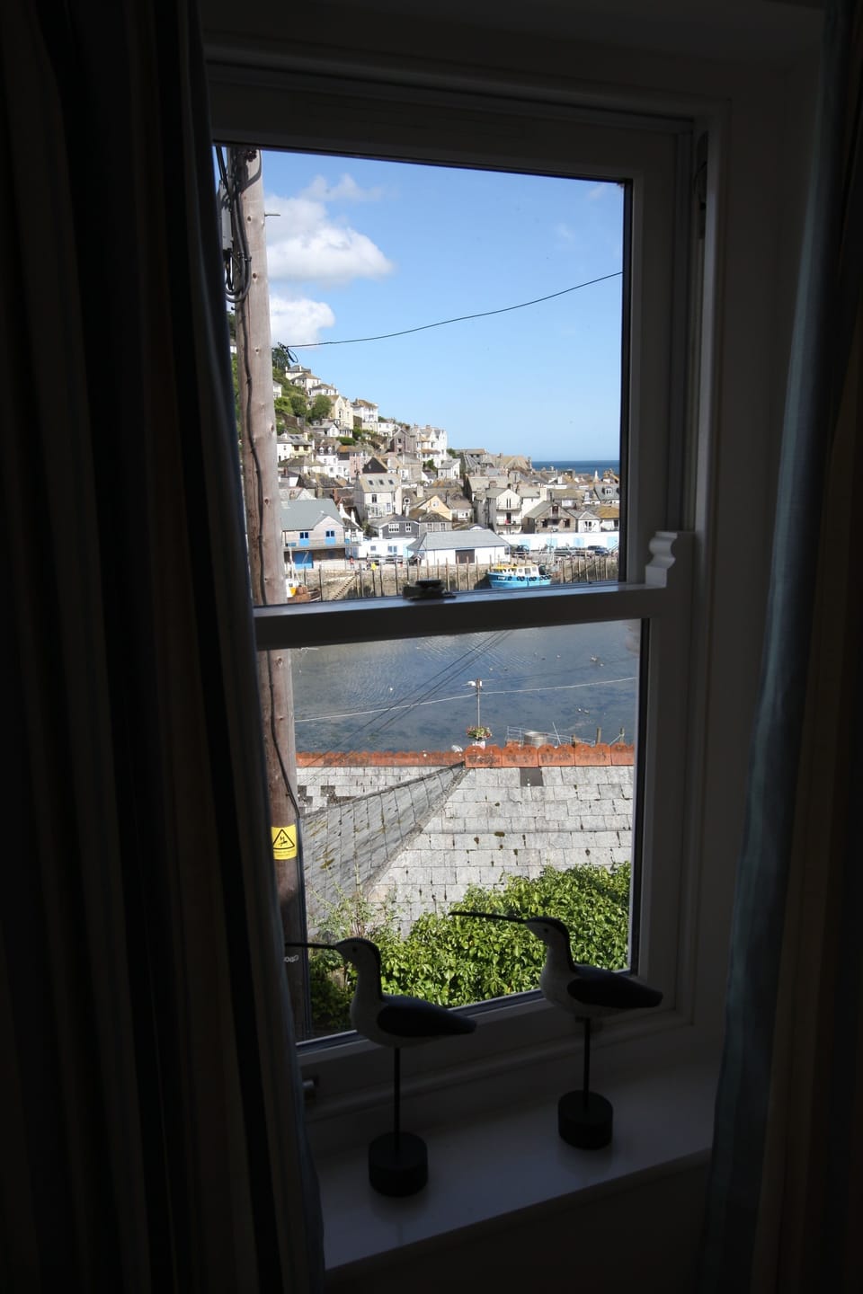 view from bedroom window