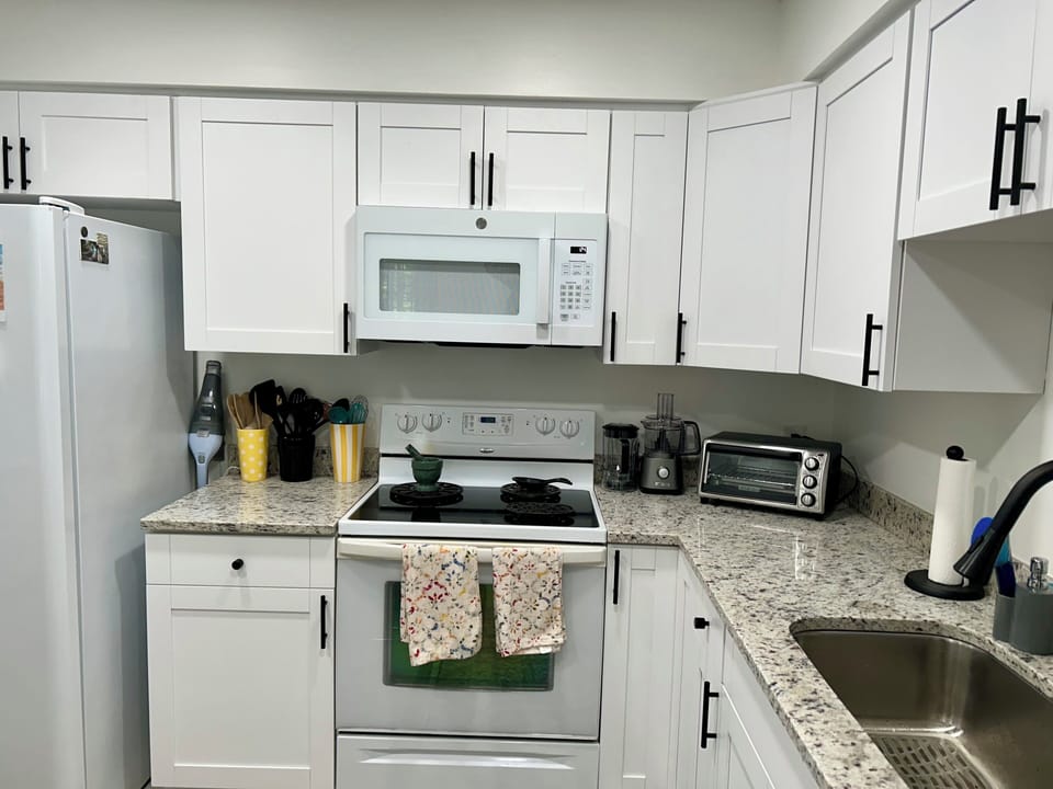 Fully stocked with new appliances, countertops, cabinets, floors and all