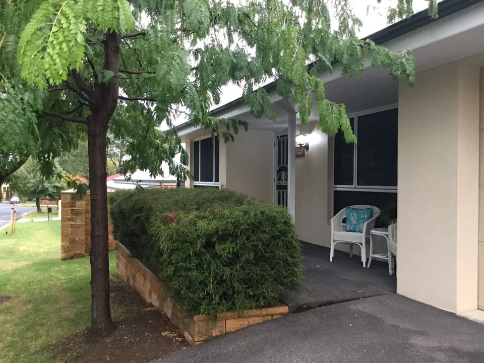 Front entrance of unit