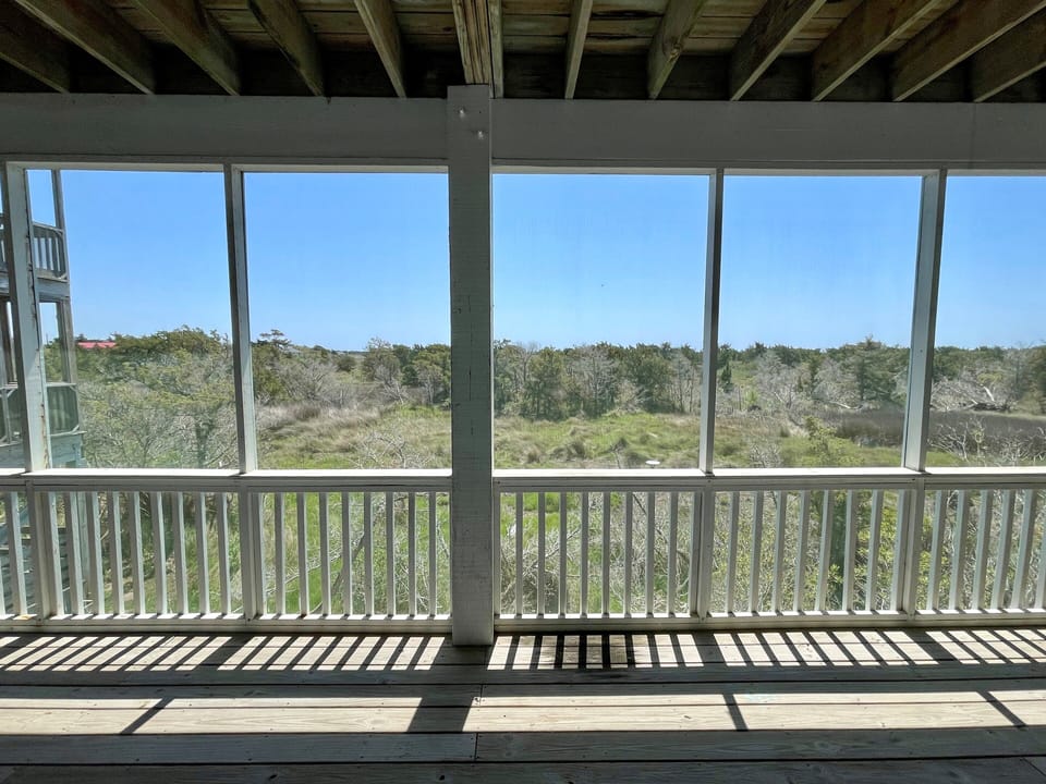 Screened Porch, First Floor