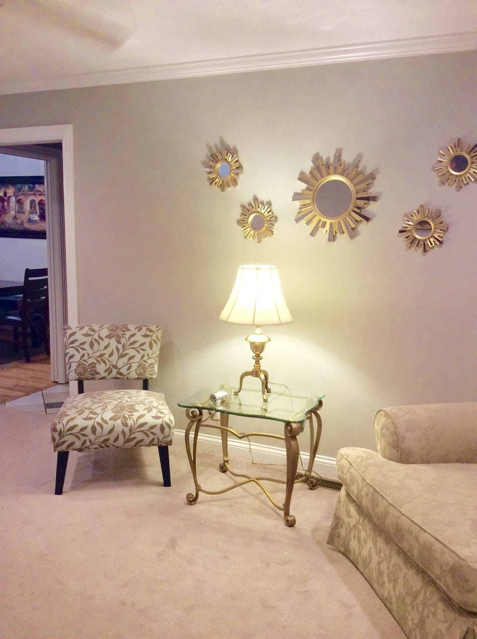 Living room area 