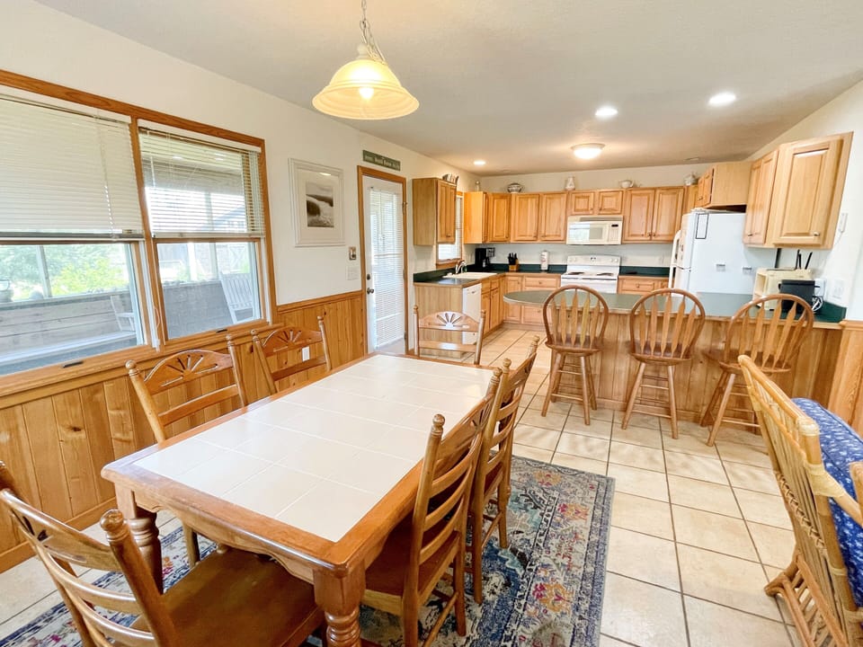 Dining and Kitchen Area
