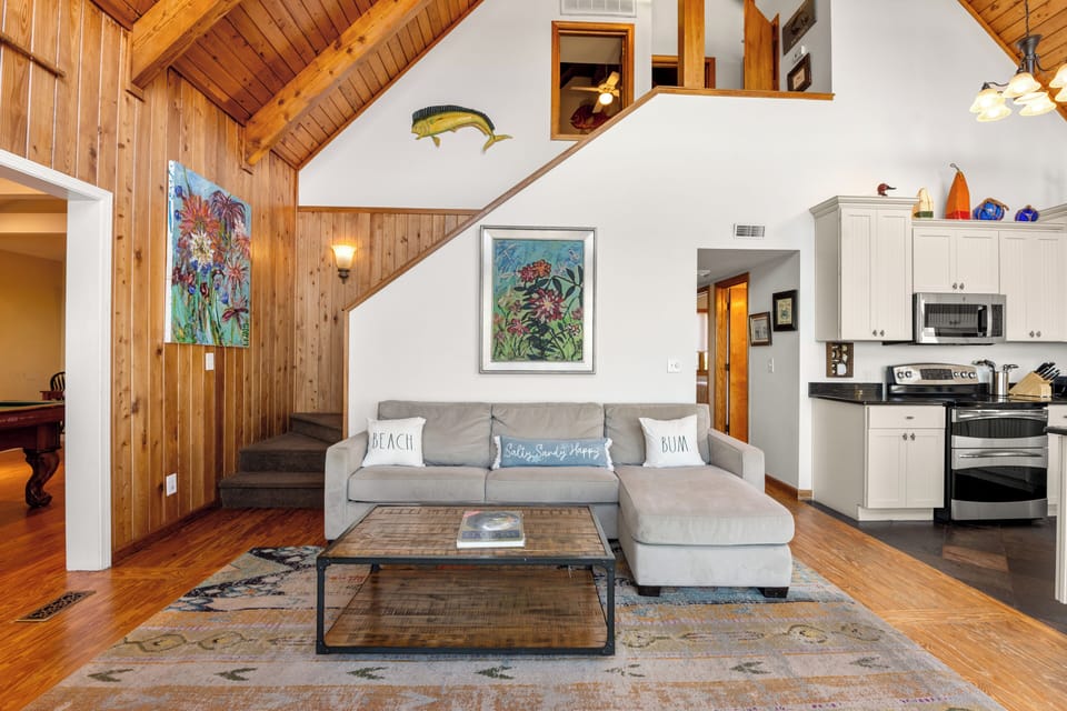Living Room with Double Sleeper Sofa
