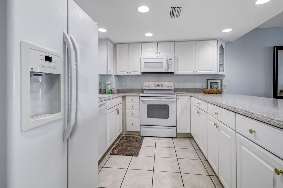 Kitchen with Ocean View