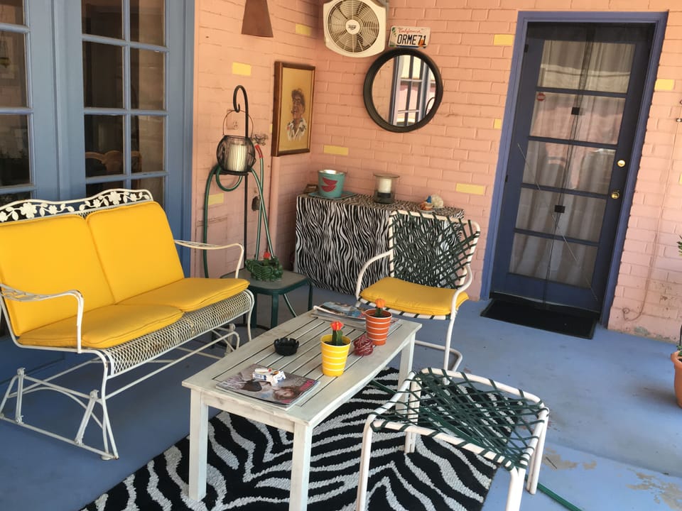 One of many outdoor spaces for you to enjoy.