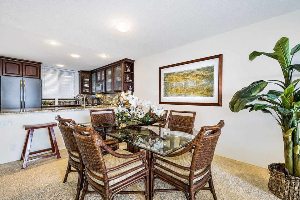 Full sized dining area