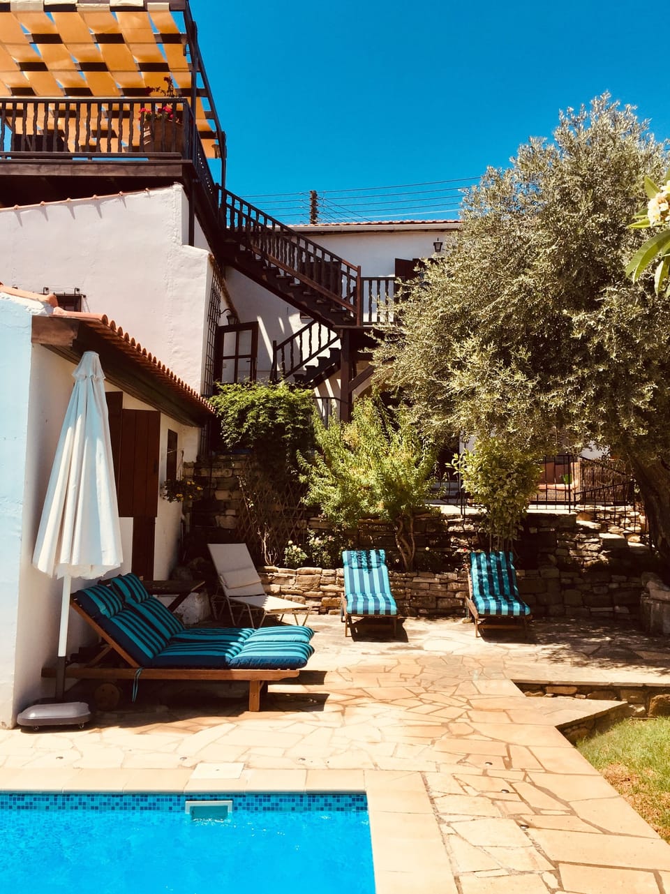 Pool and garden