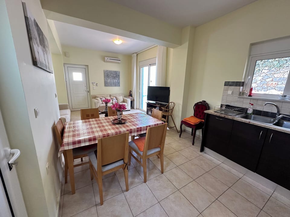 Dinning and living area