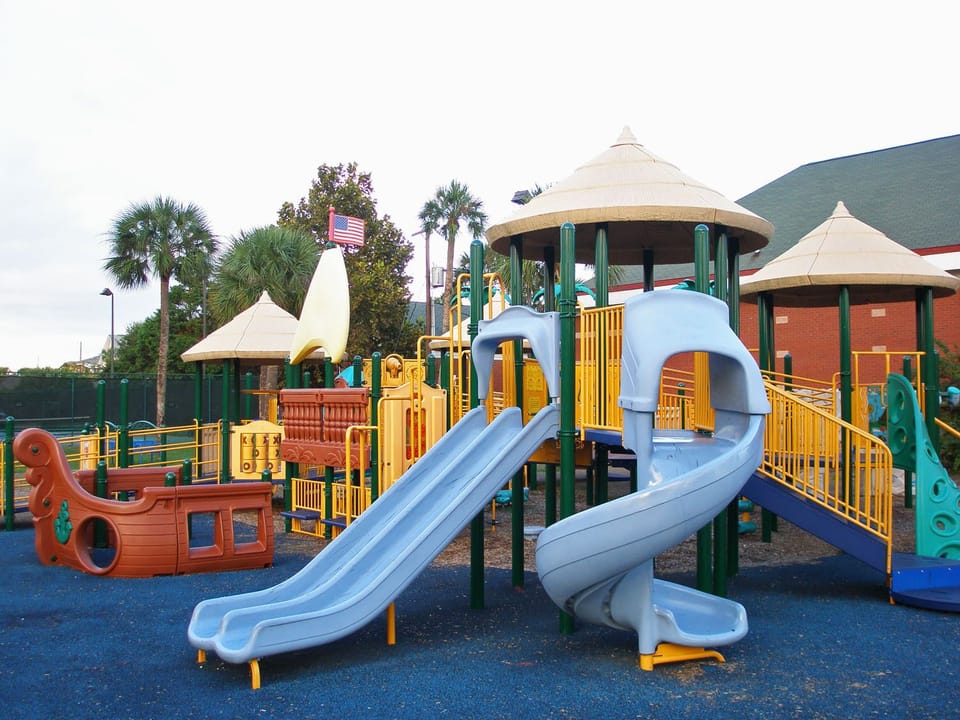 Memorial Park playground across street from condo