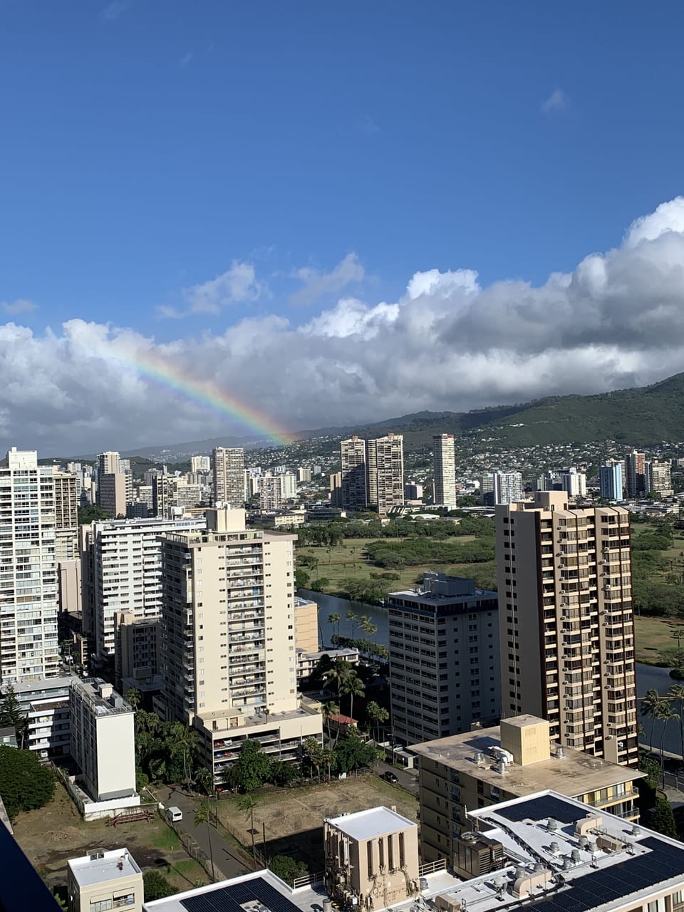 One of many rainbows you'll see
