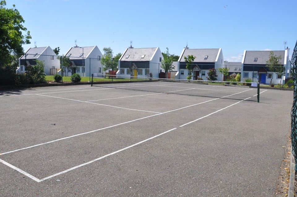 Tennis Courts at Glenbeg Point Holiday Home, Ardamine, County Wexford