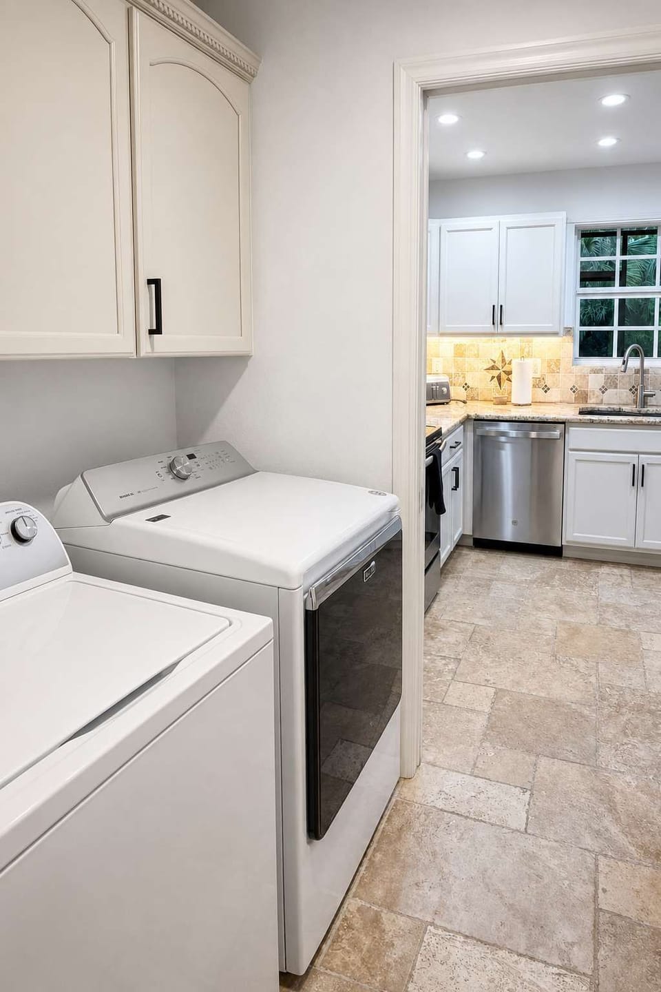 Full size washer and dryer
