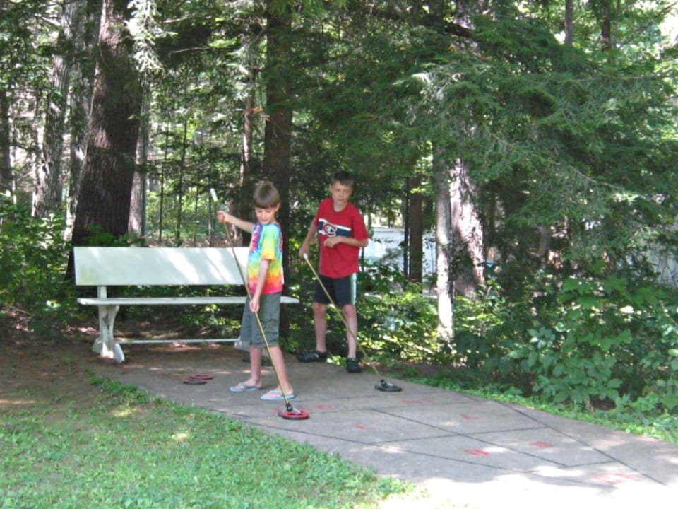 All ages love shuffleboard!