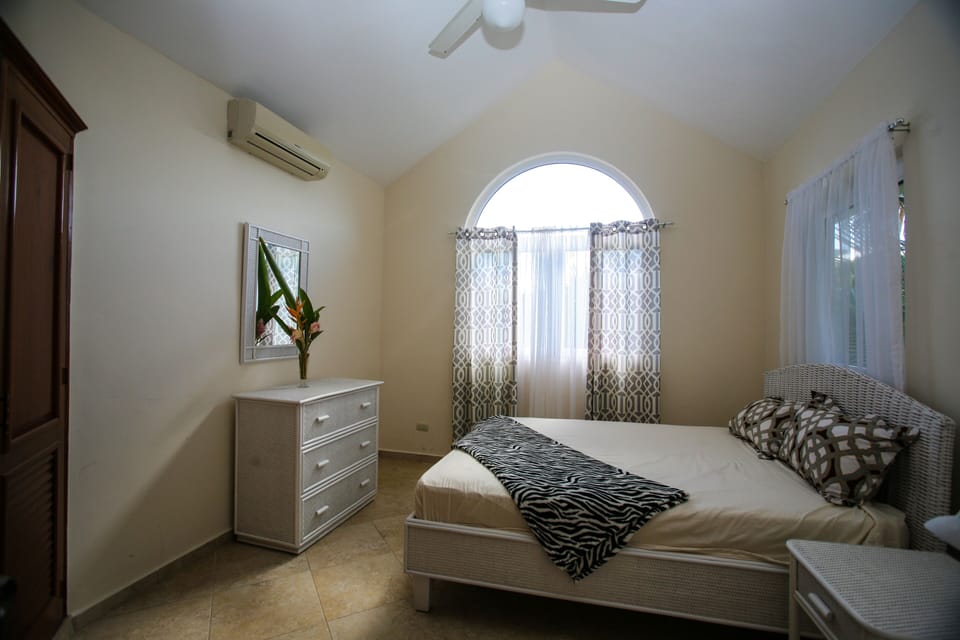 spacious bedrooms with A/C