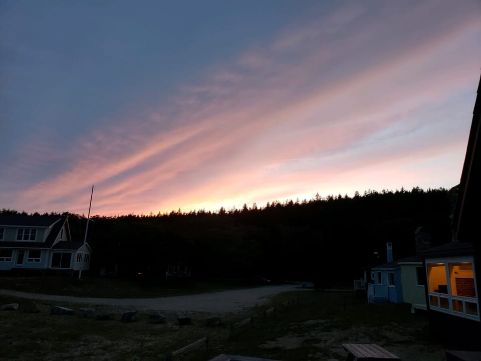 Sky before dusk