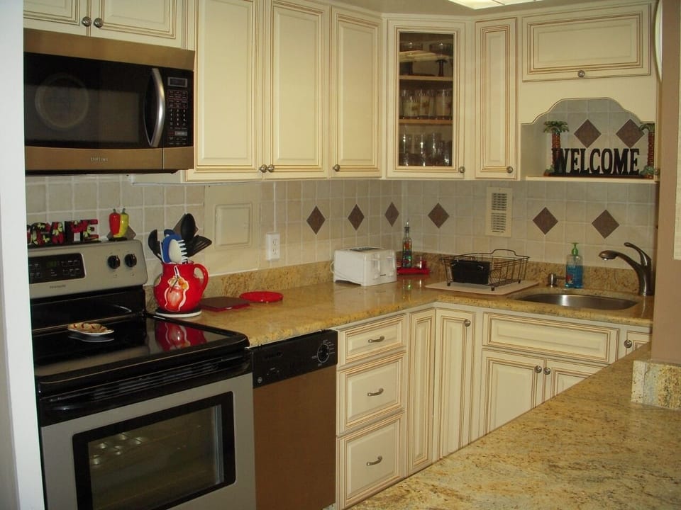 Newly remodeled kitchen