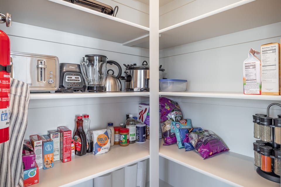 Pantry - Pantry showing you all the appliances available for you to use.