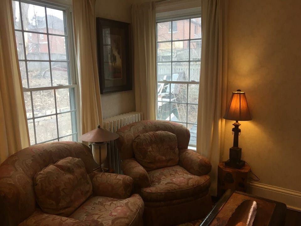 The living room