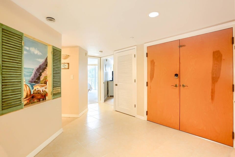 Large Open Foyer Upon Entering the Condo