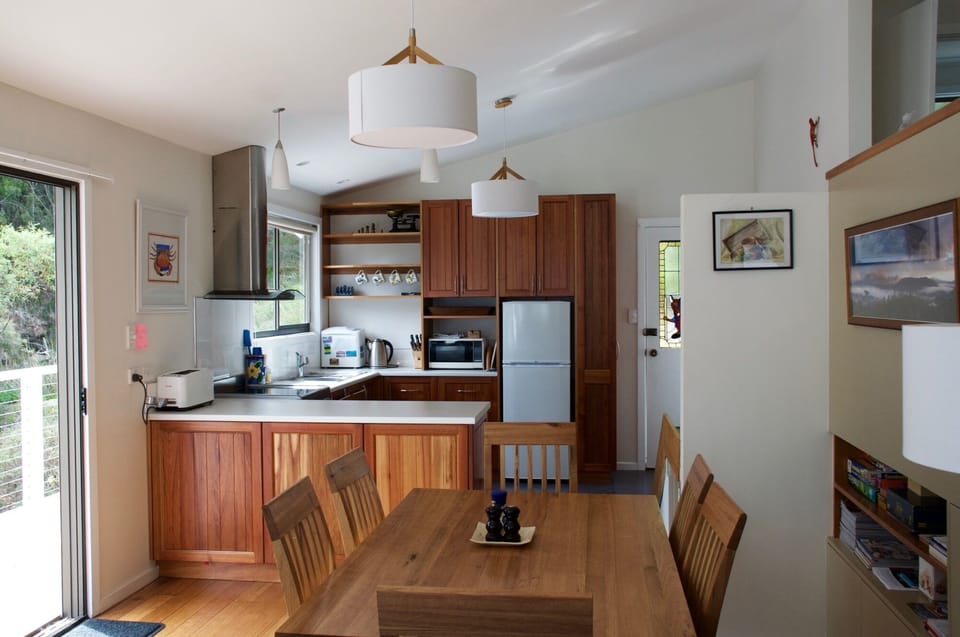 Kitchen and dining area