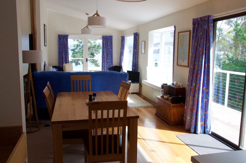 Looking from the kitchen area
