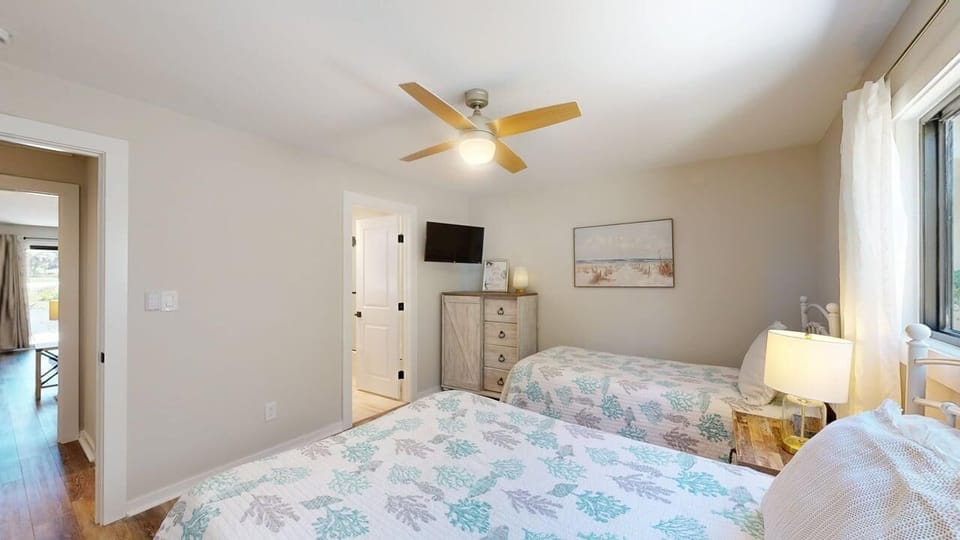Guest Bedroom with HDTV