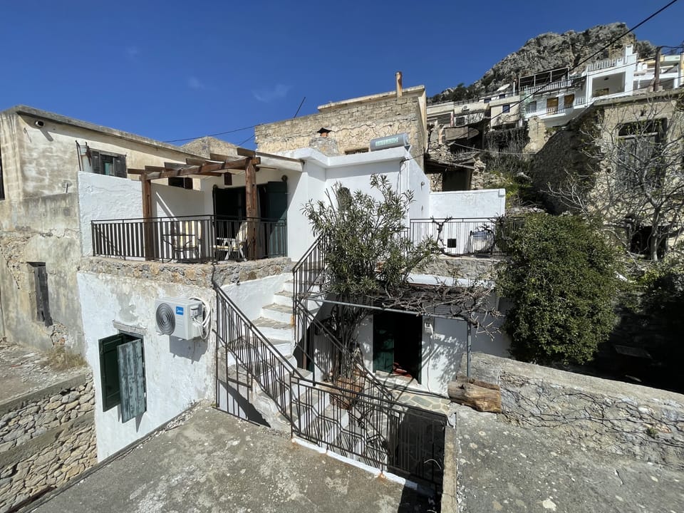 The house and terraces