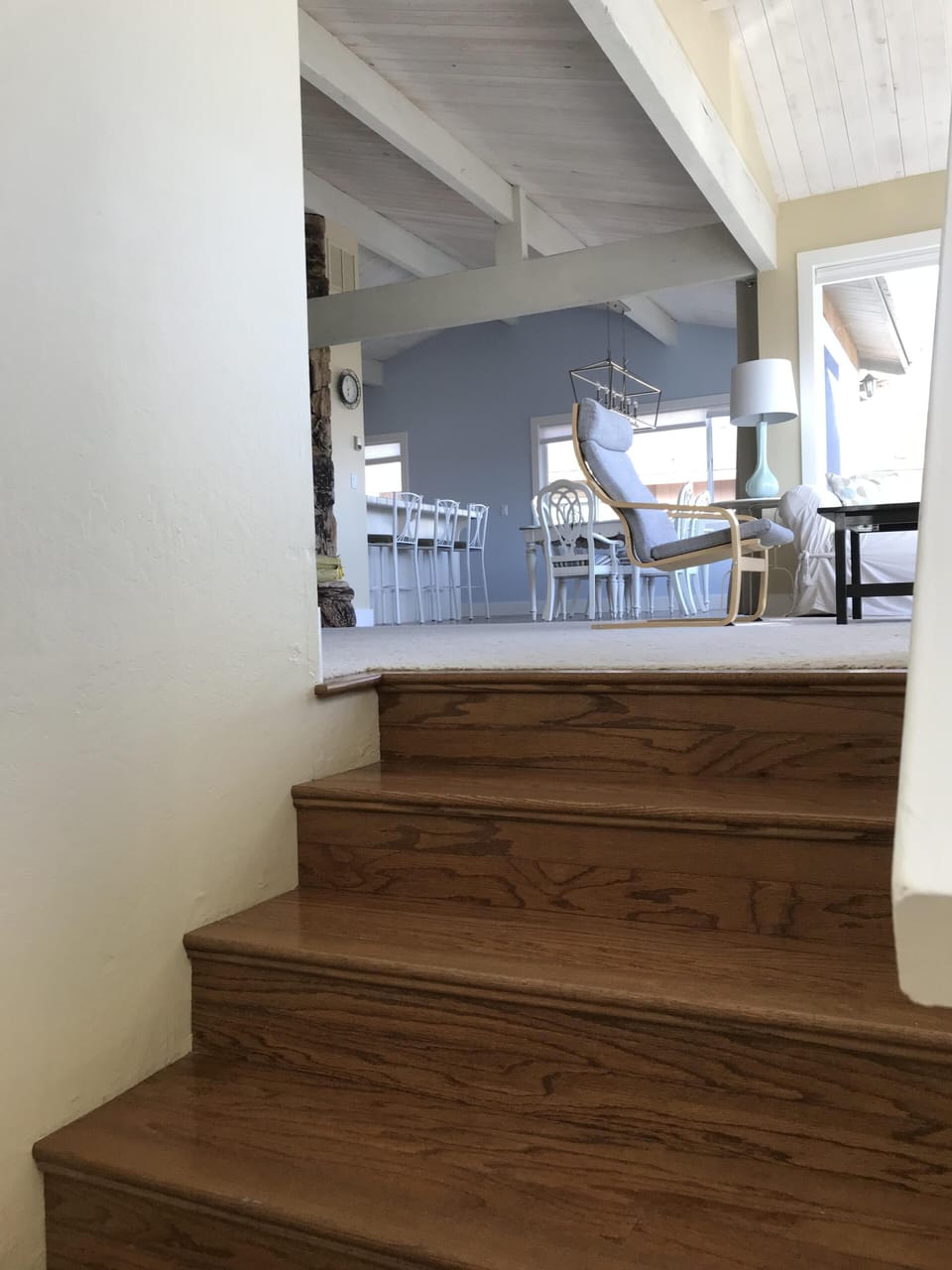Bright and open floor plan view as you approach main floor of home