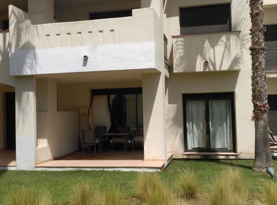 patio and bedroom
