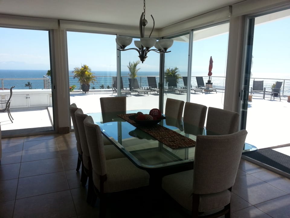 View from your dining table