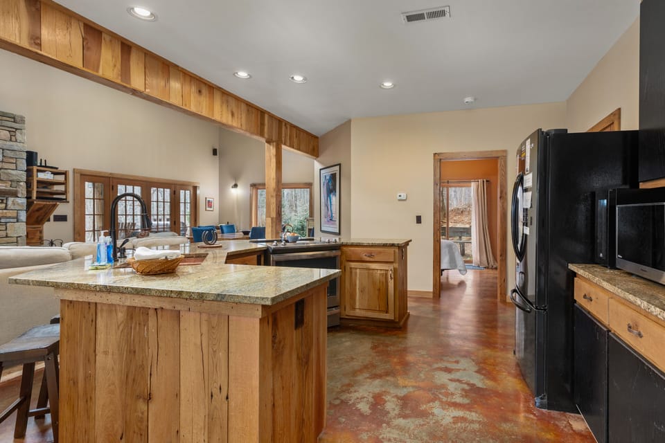 Fully Equipped Kitchen.