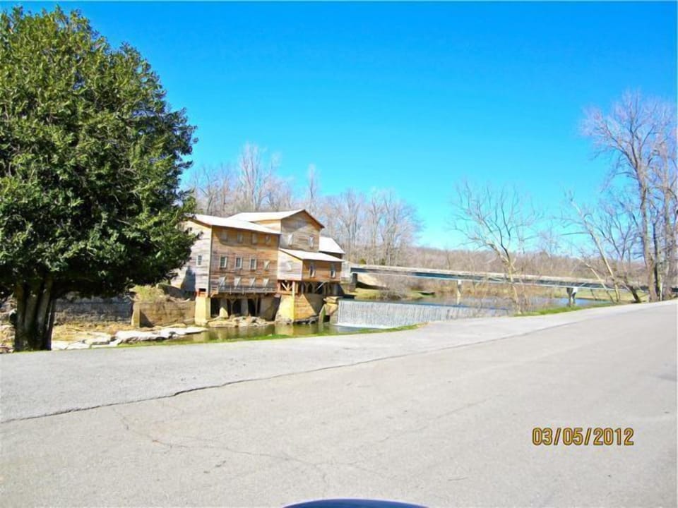 The old grist mill at the LORETTA LYNN Ranch!